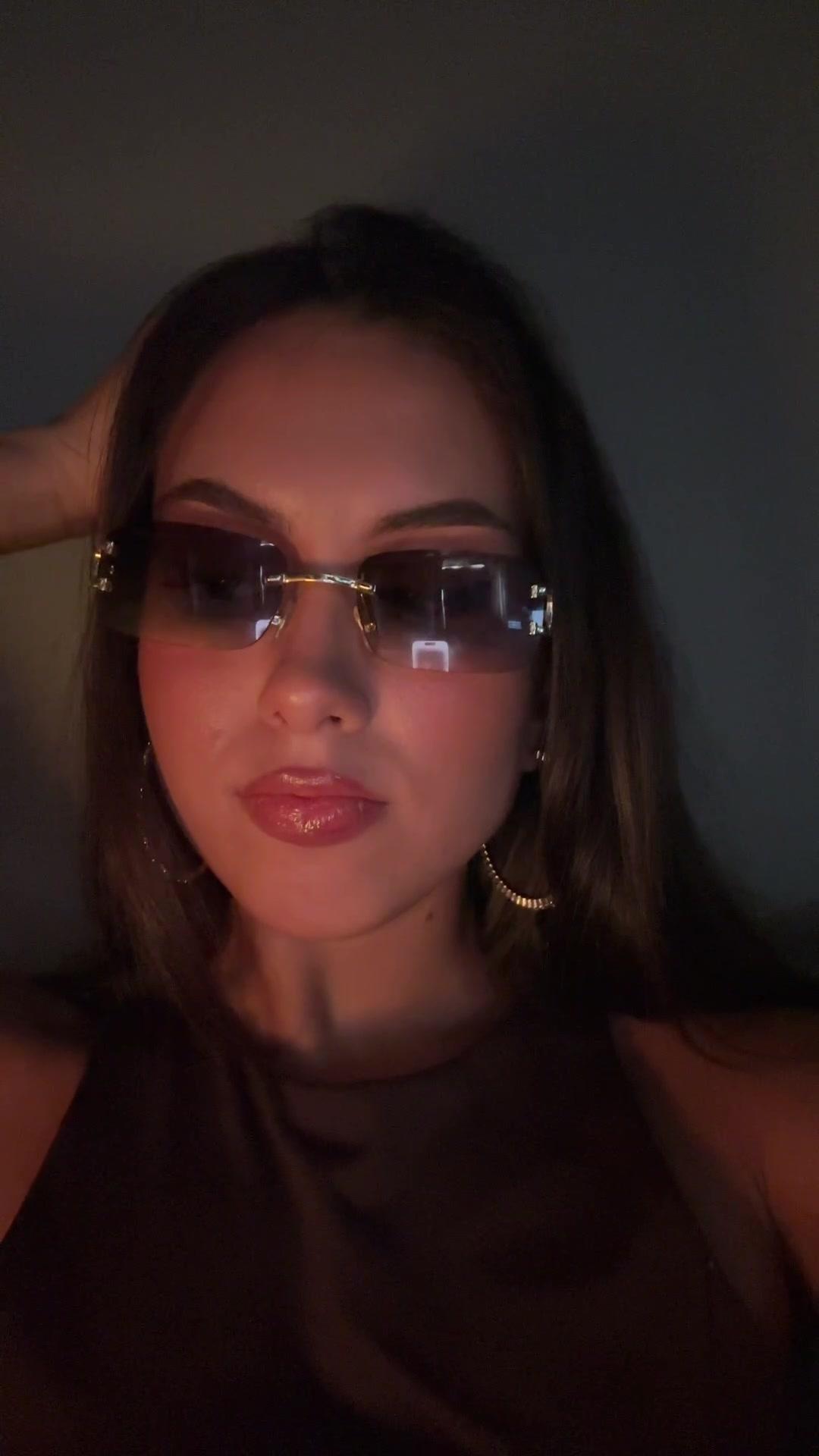 Confident Poses in Chic Sunglasses